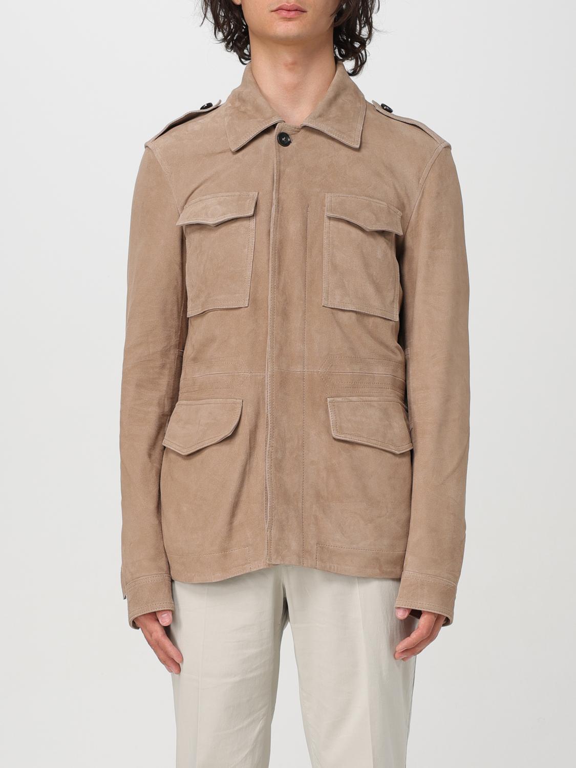 Drumohr Jacket DRUMOHR Men color Beige