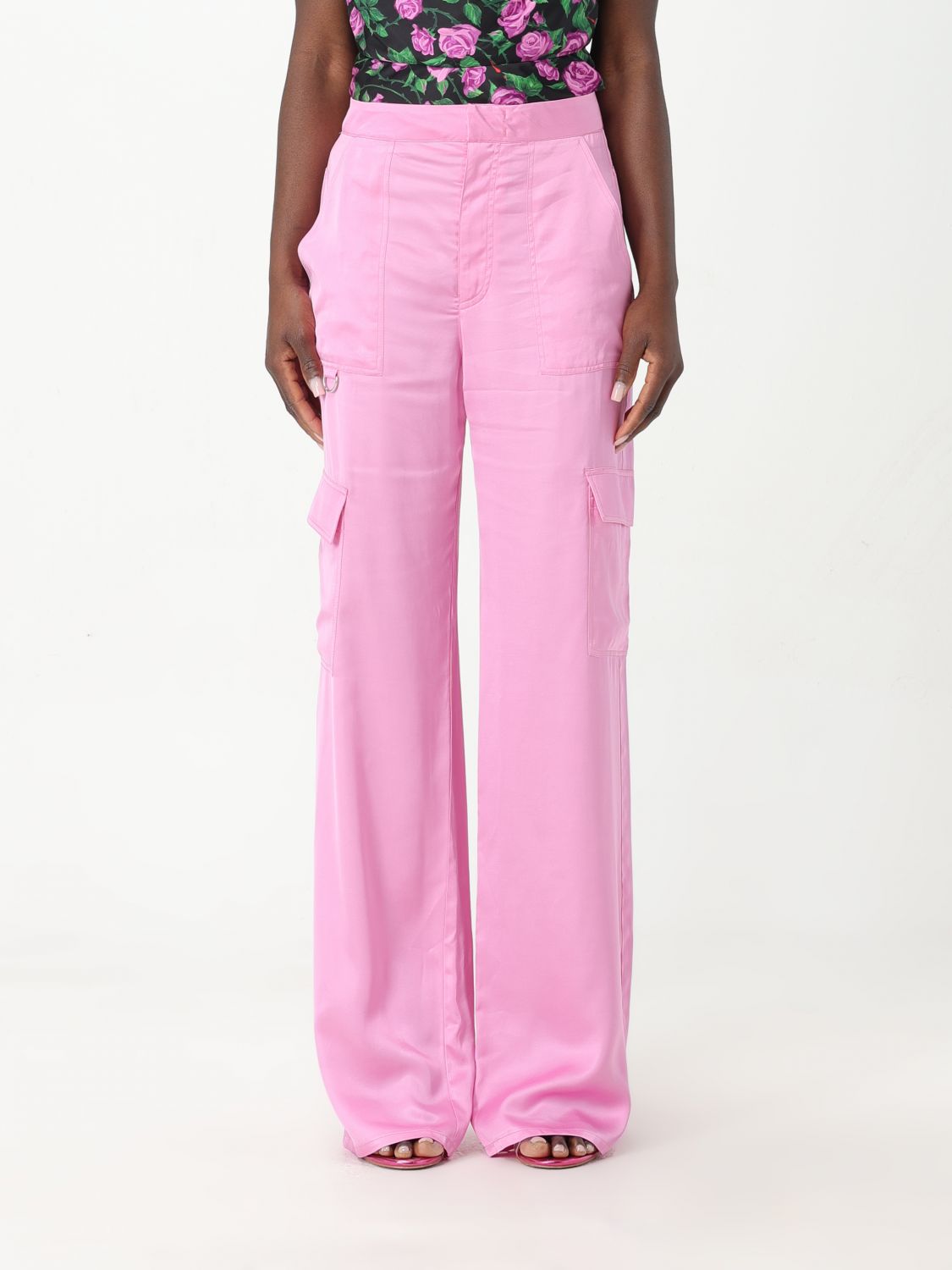 CHIARA FERRAGNI Trousers CHIARA FERRAGNI Woman colour Pink