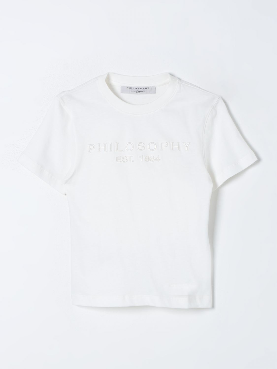 Philosophy Di Lorenzo Serafini Kids T-Shirt PHILOSOPHY DI LORENZO SERAFINI KIDS Kids colour Ivory