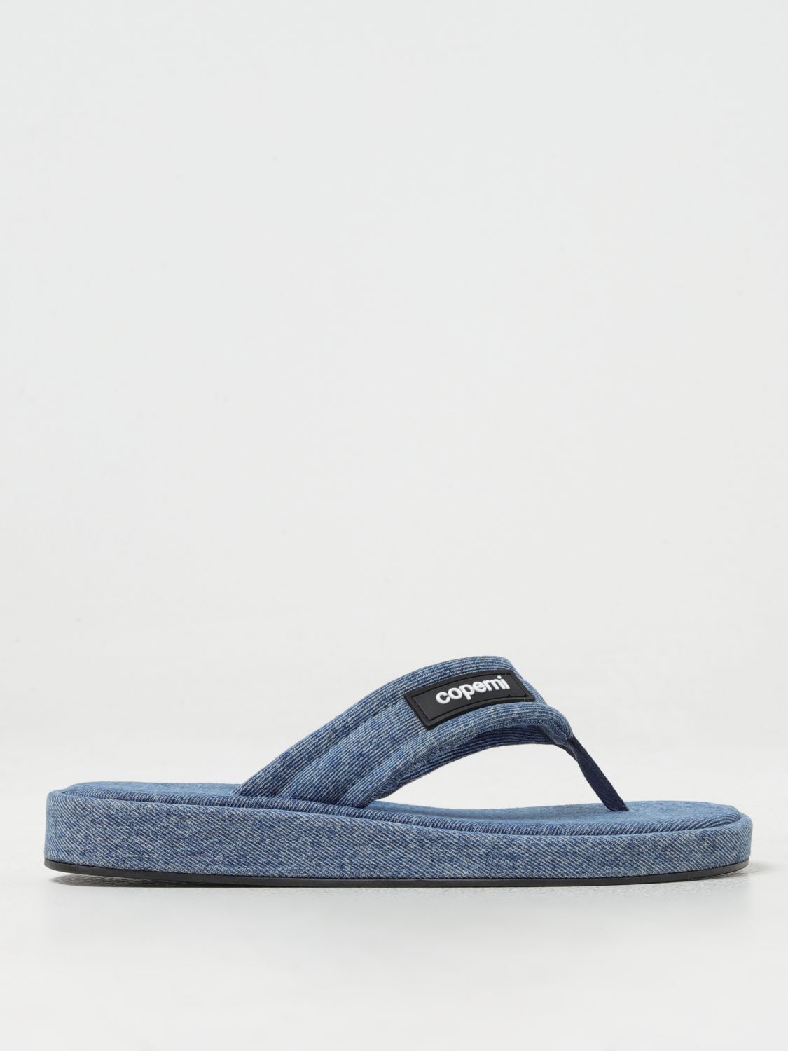 Coperni Flat Sandals COPERNI Woman colour Denim