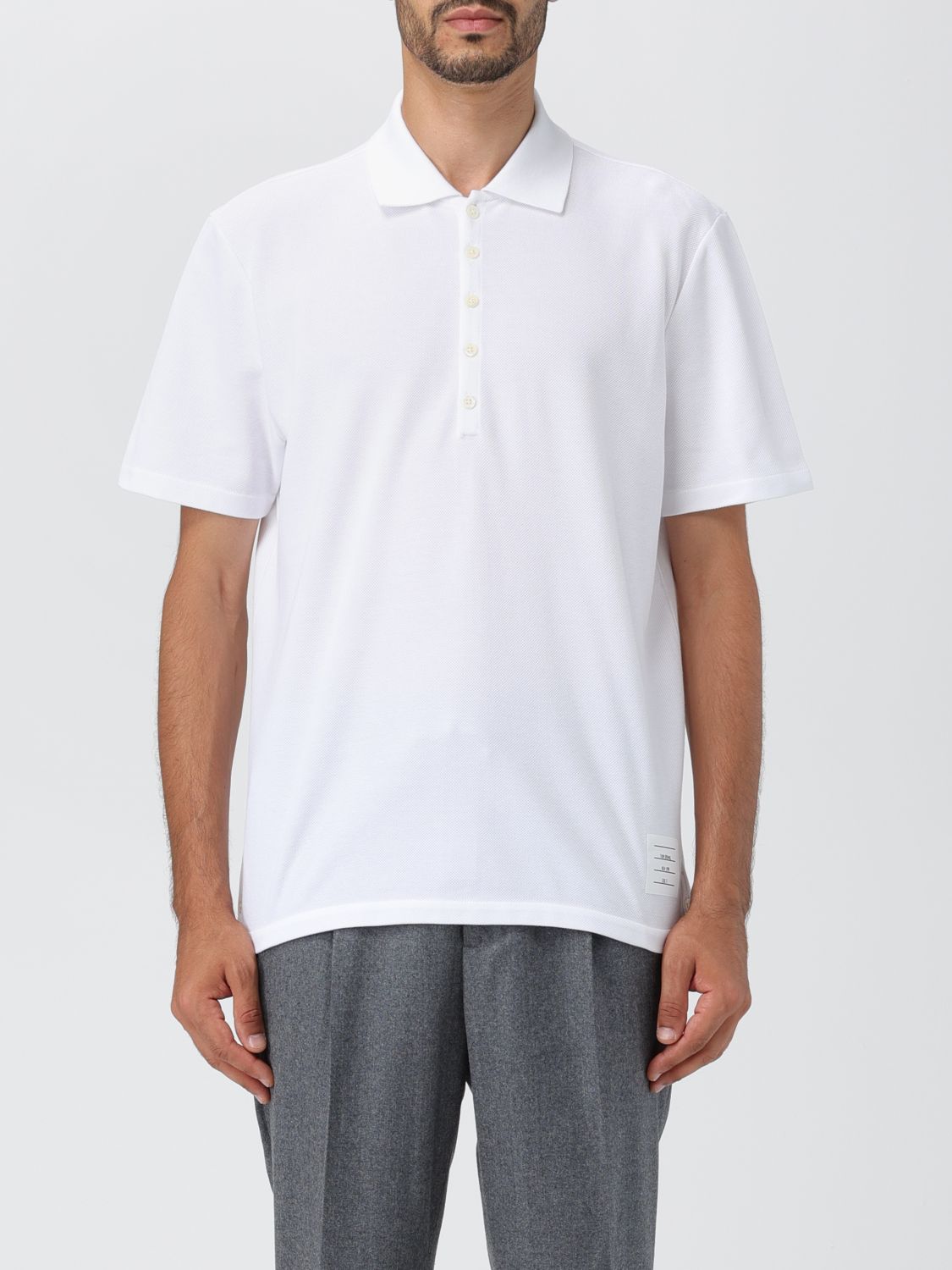 Thom Browne Polo Shirt THOM BROWNE Men colour White