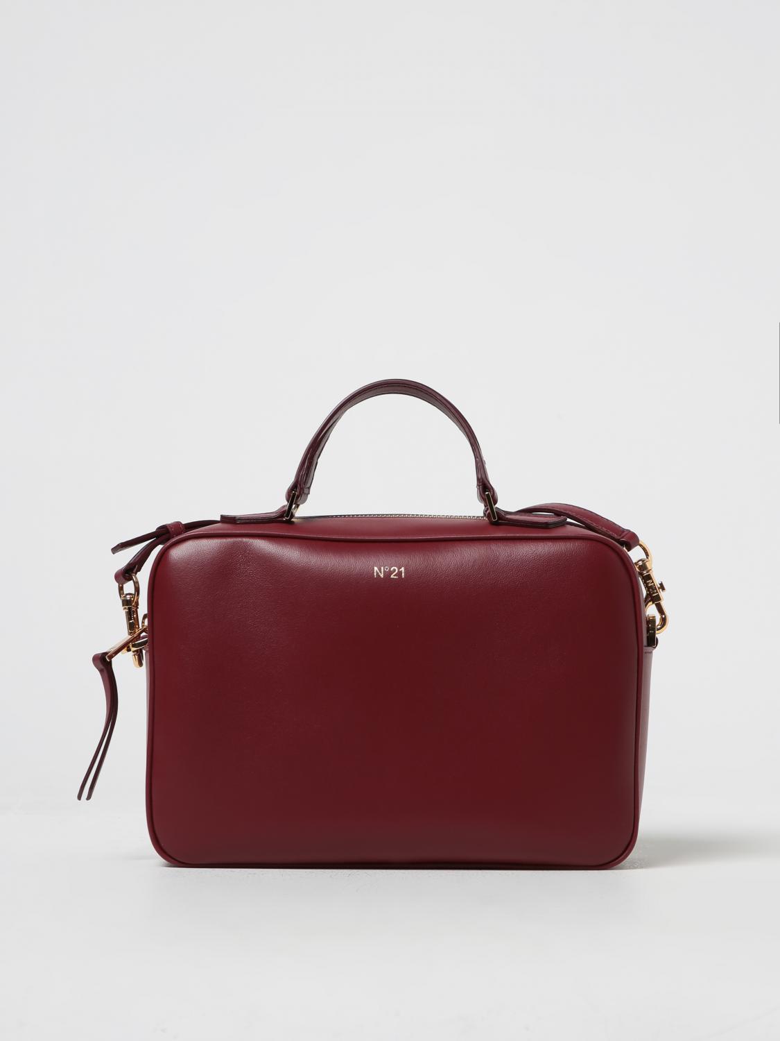 N° 21 Handbag N° 21 Woman colour Burgundy