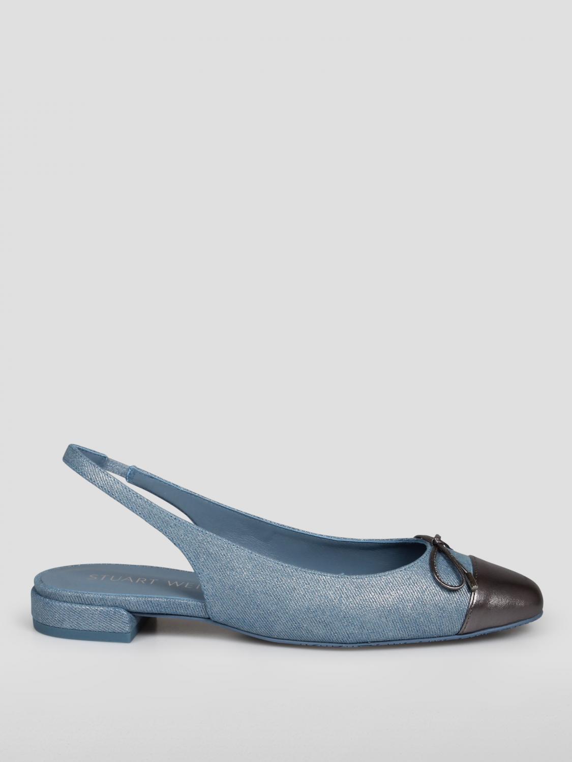 Stuart Weitzman Shoes STUART WEITZMAN Woman color Gnawed Blue