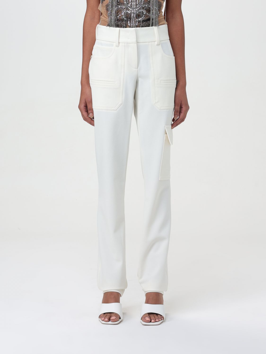 Genny Trousers GENNY Woman colour White