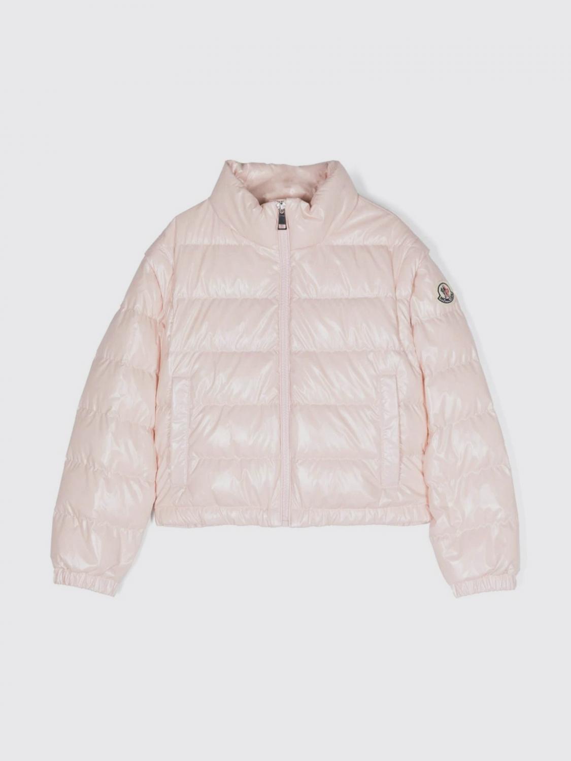 Moncler Coat MONCLER Kids color Pink