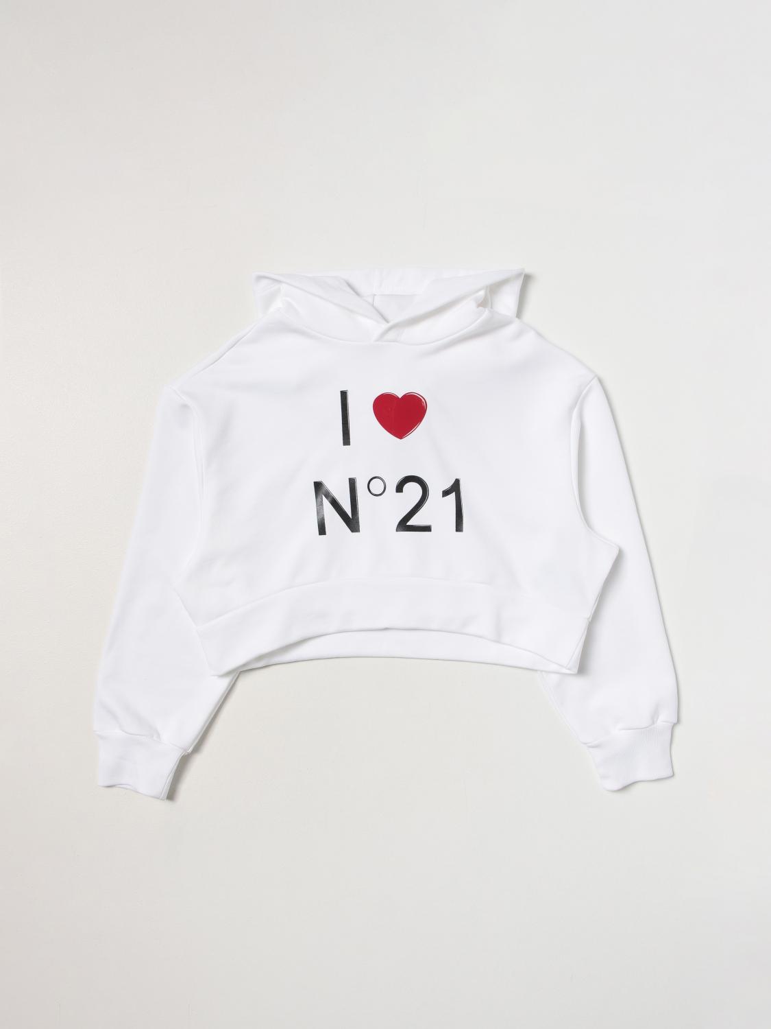 N° 21 Jumper N° 21 Kids colour White