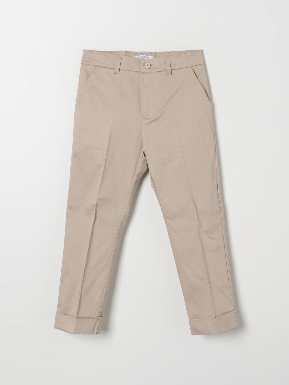 Paolo Pecora Pants PAOLO PECORA Kids color Beige