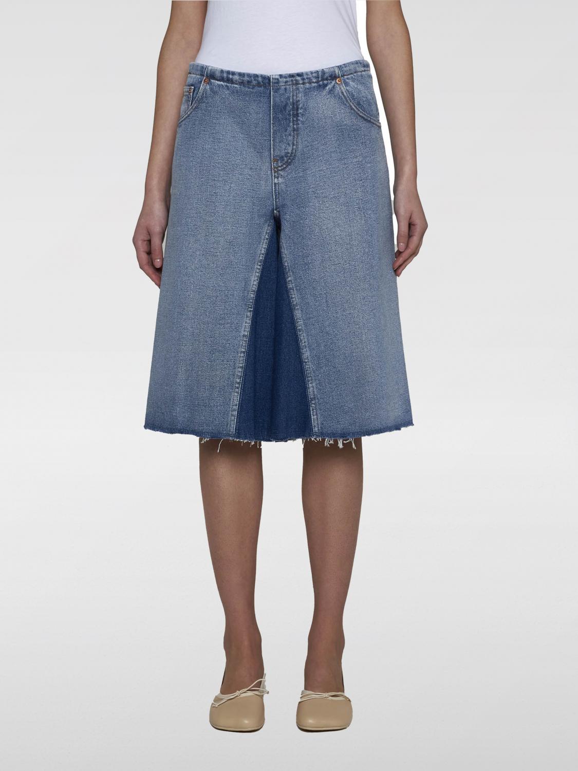 MM6 Maison Margiela Short MM6 MAISON MARGIELA Woman color Blue