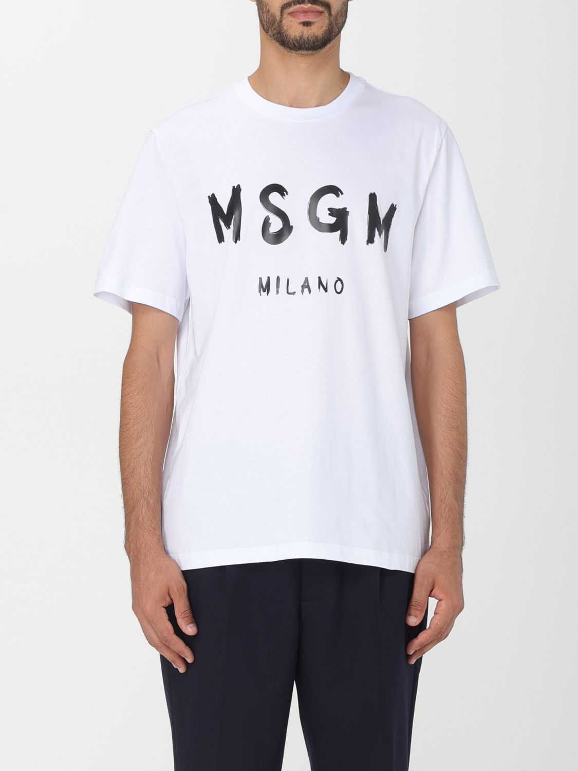 Msgm T-Shirt MSGM Men colour Grey