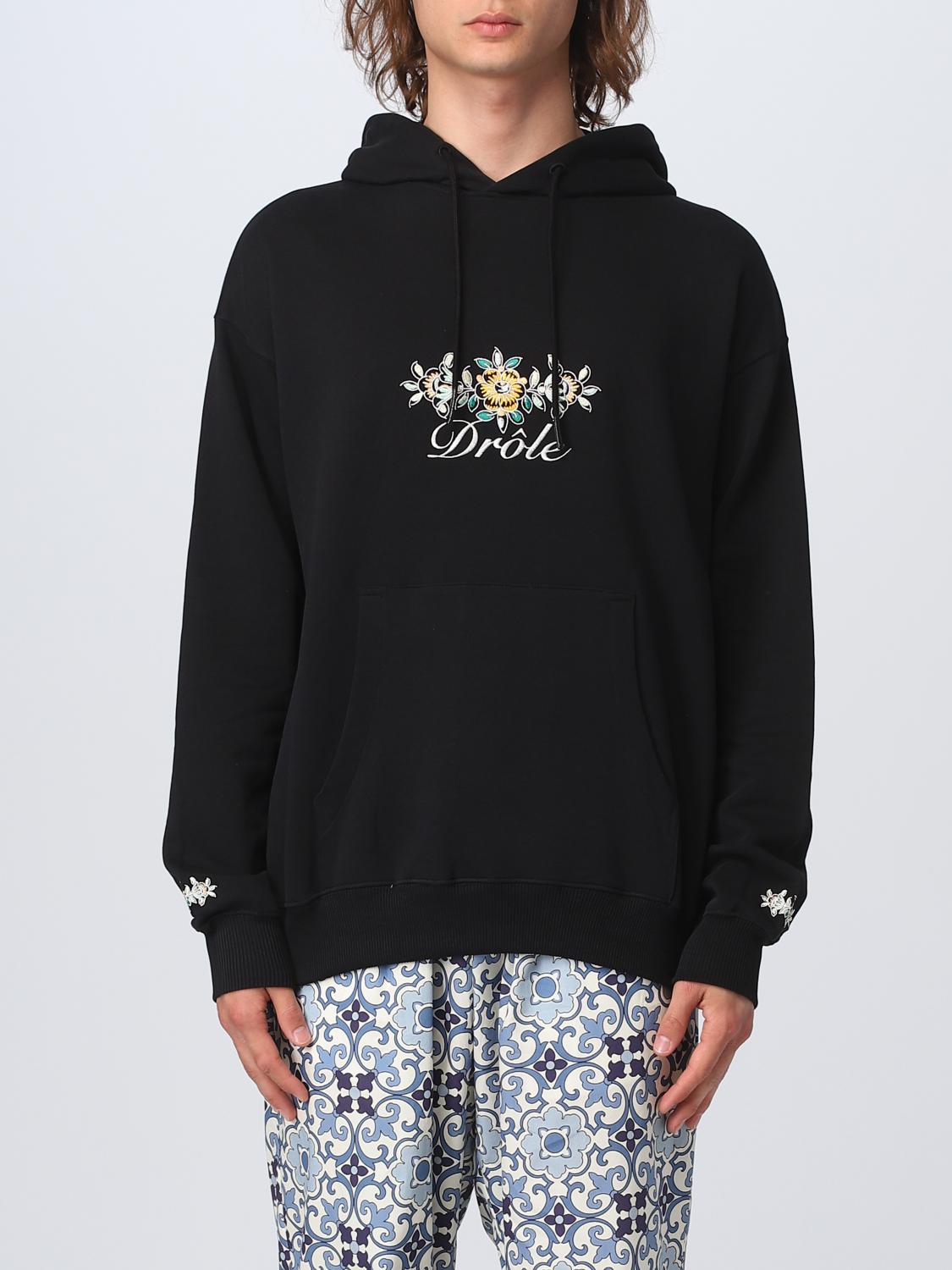 Drôle de Monsieur Sweatshirt DROLE DE MONSIEUR Men colour Black