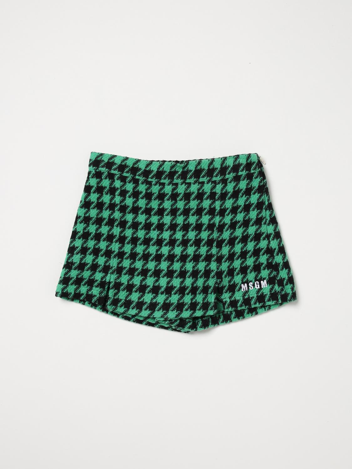 Msgm Kids Skirt MSGM KIDS Kids colour Green