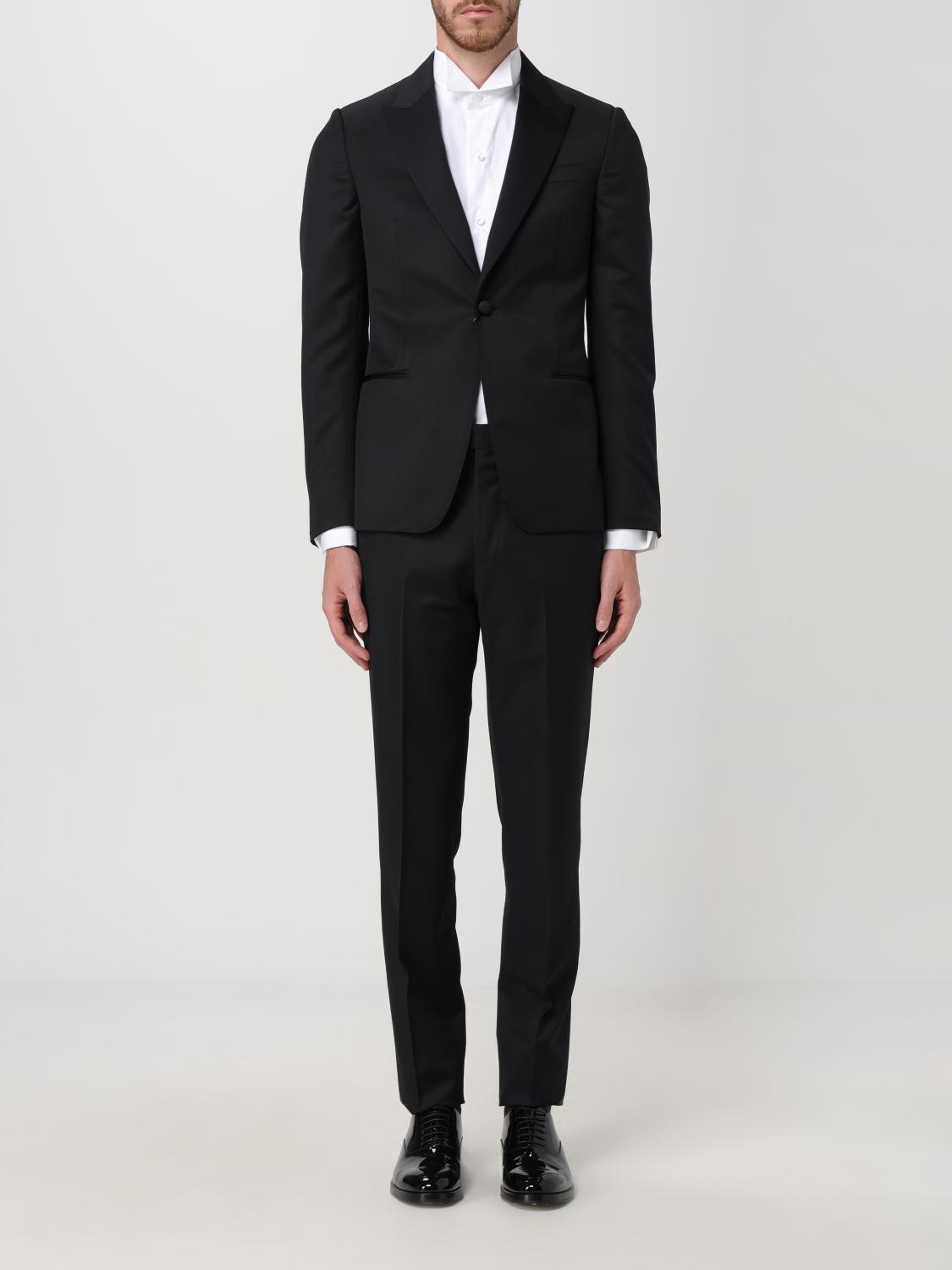 zegna Suit ZEGNA Men color Black