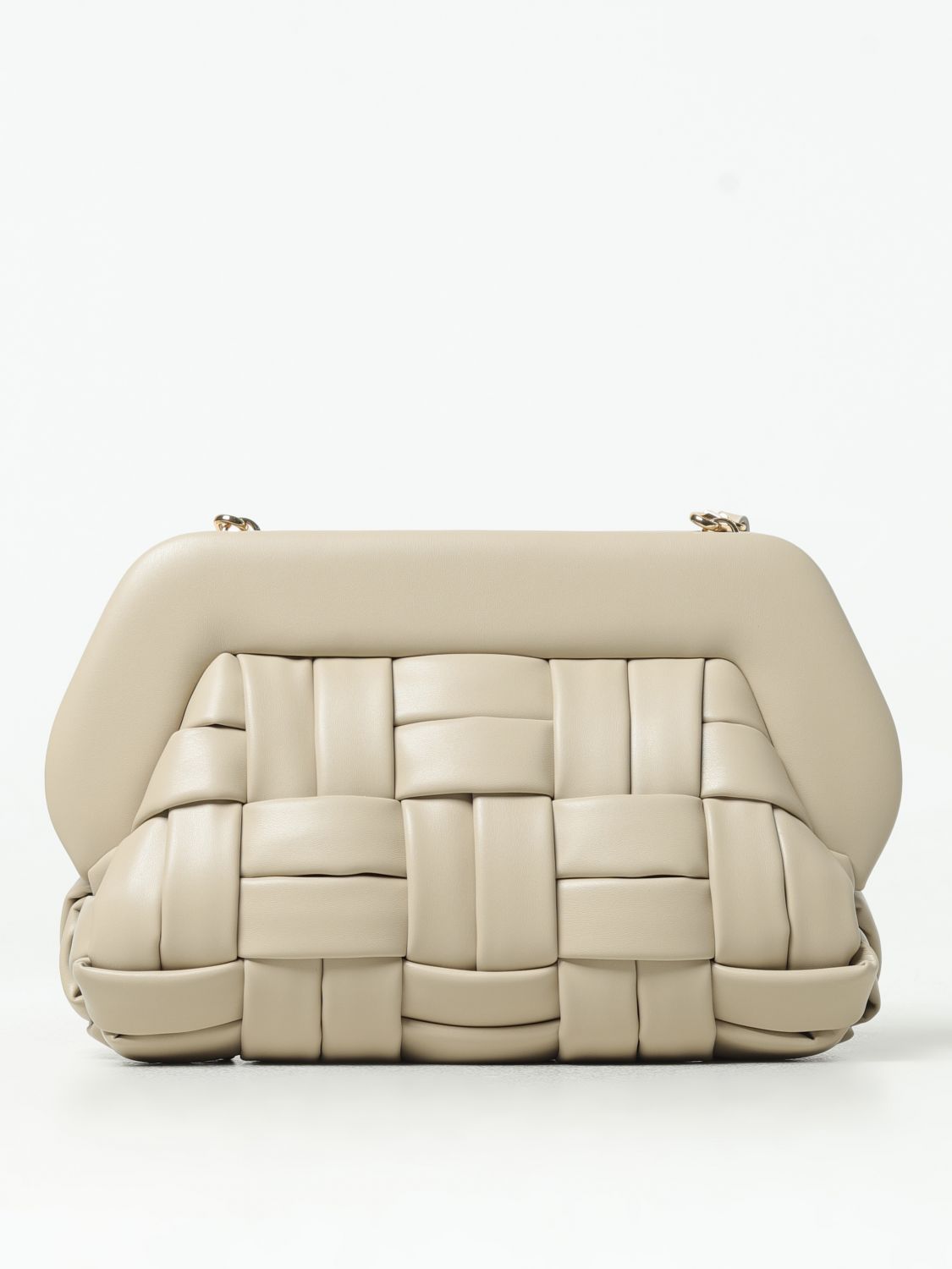 Themoirè Clutch THEMOIRÈ Woman colour Beige