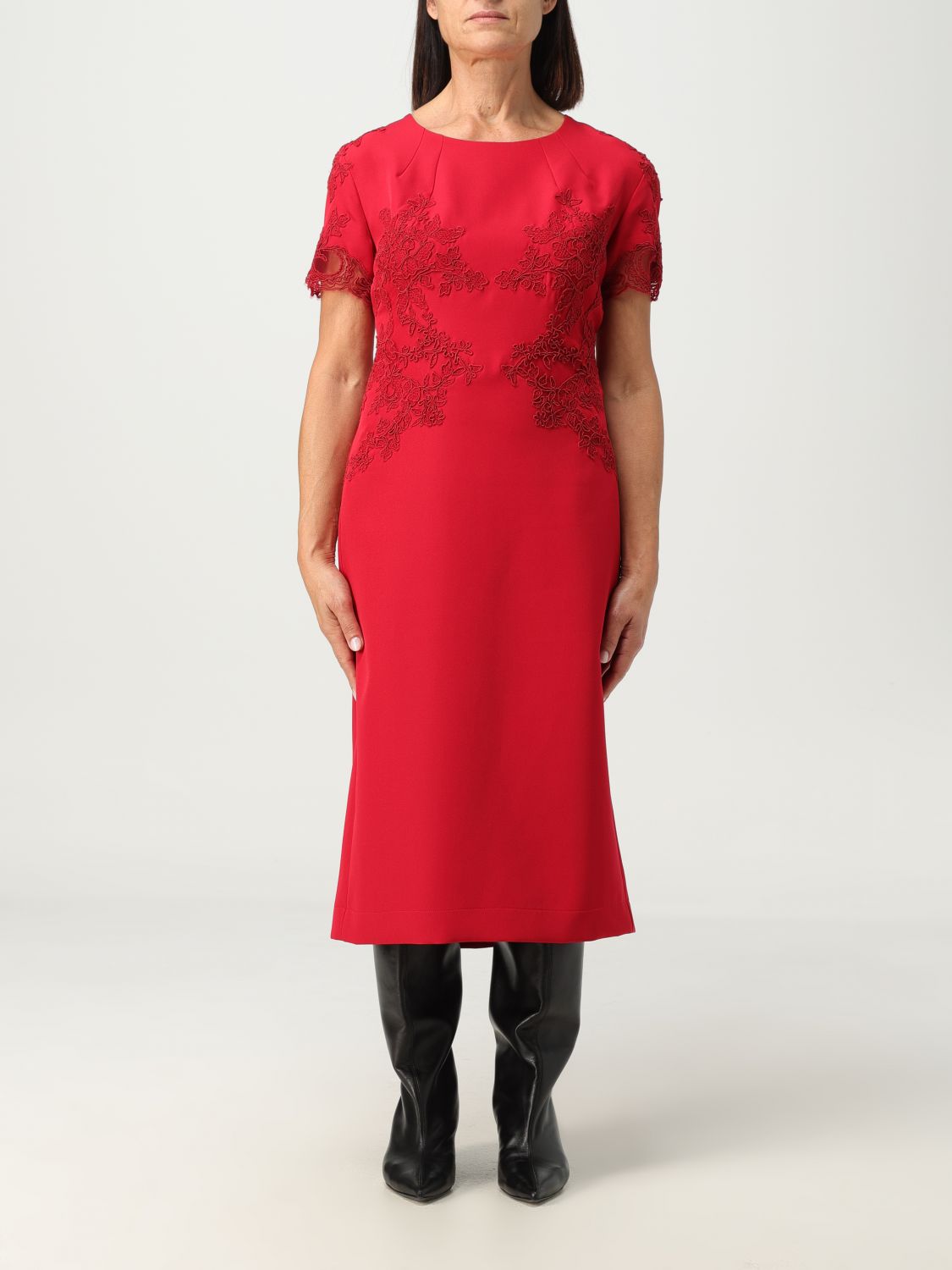 Ermanno Scervino Dress ERMANNO SCERVINO Woman colour Red