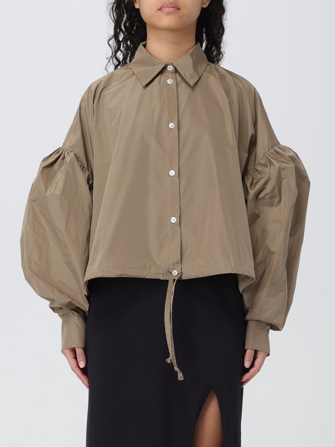 Msgm Shirt MSGM Woman colour Military