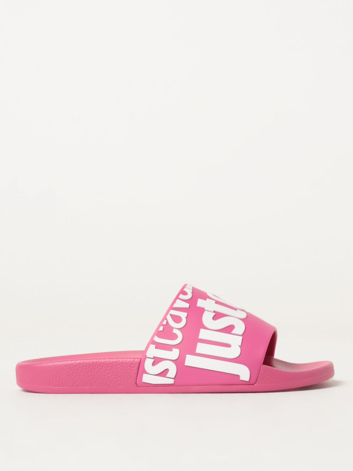 Just Cavalli Flat Sandals JUST CAVALLI Woman colour Pink