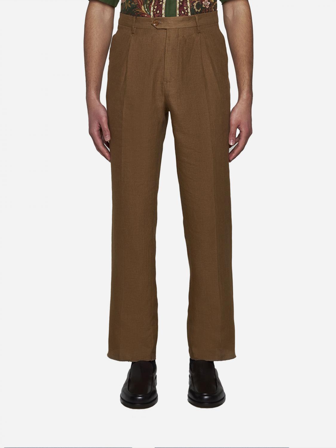 Etro Pants ETRO Men color Sand