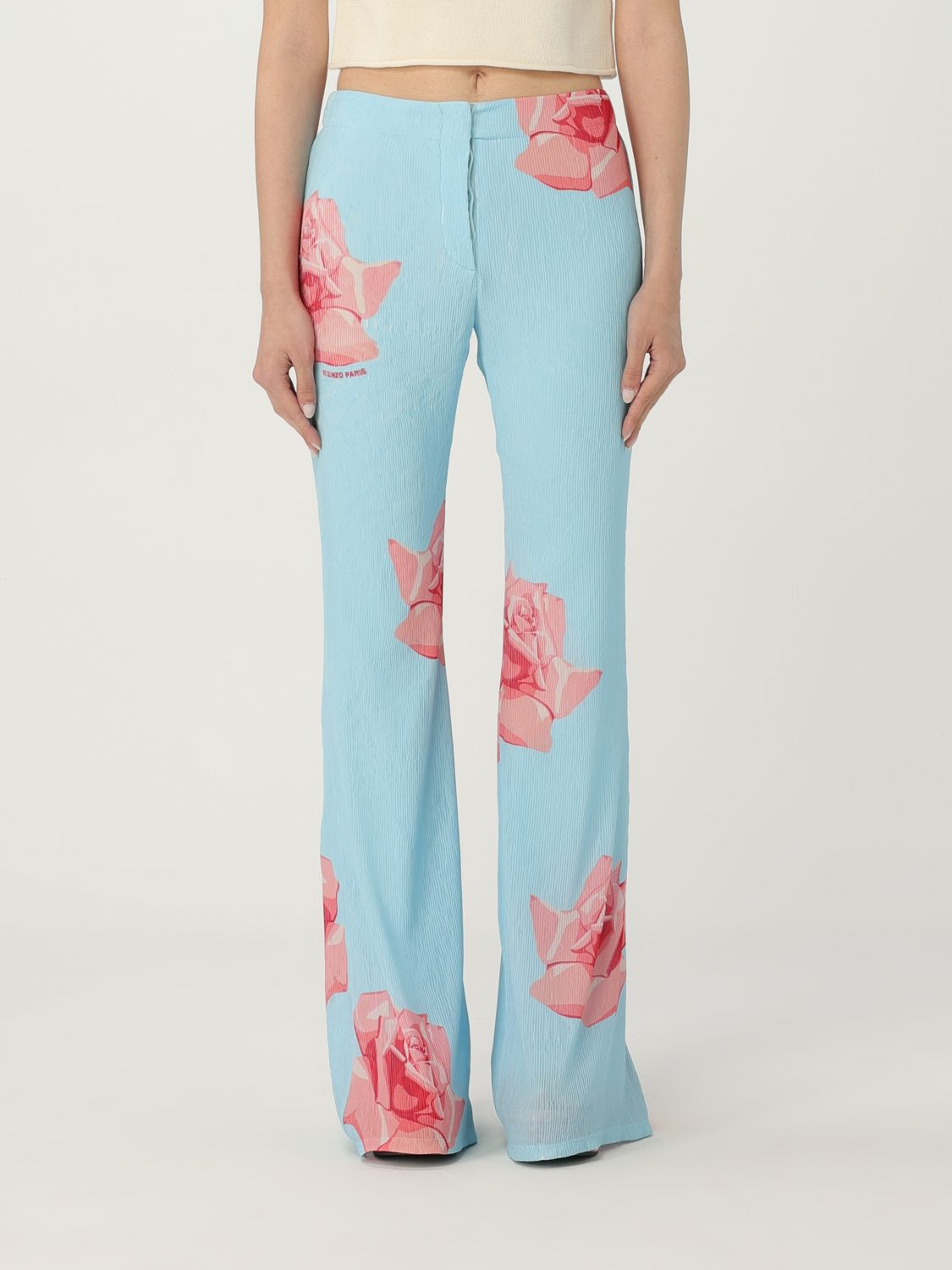 Kenzo Pants KENZO Woman color Blue