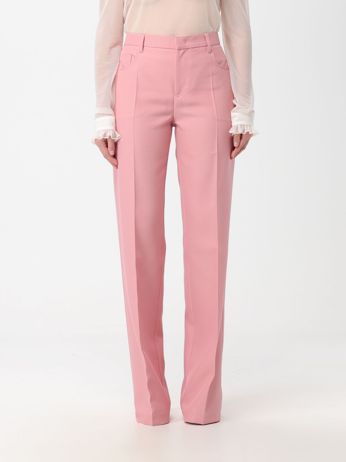 Philosophy Di Lorenzo Serafini Trousers PHILOSOPHY DI LORENZO SERAFINI Woman colour Pink