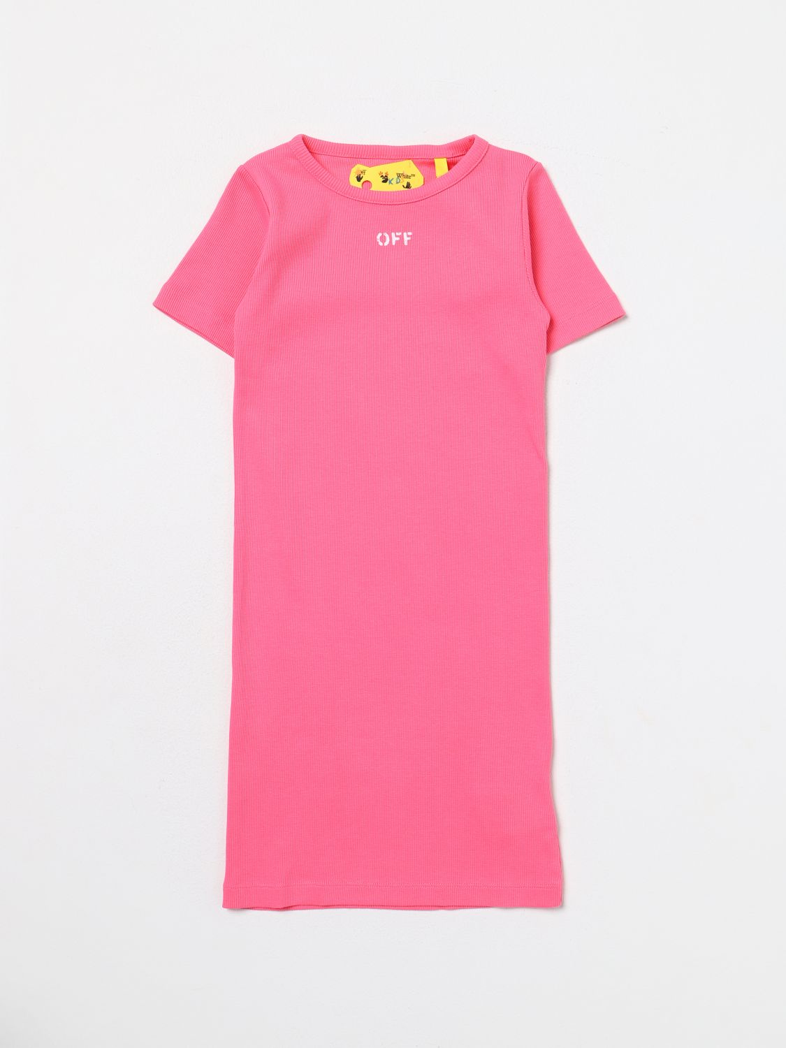  Dress OFF WHITE KIDS Kids colour Fuchsia