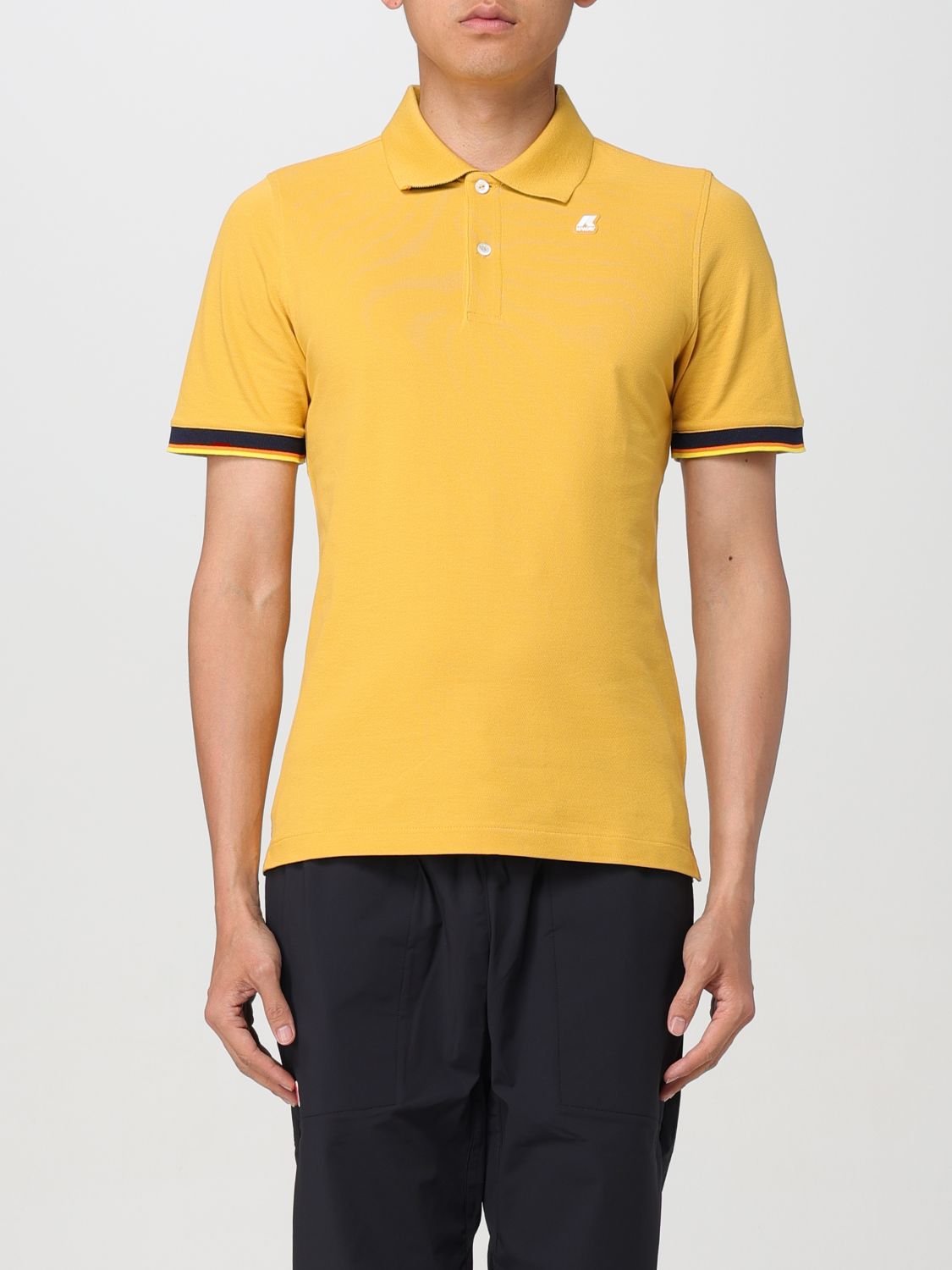 K-Way Polo Shirt K-WAY Men color Yellow