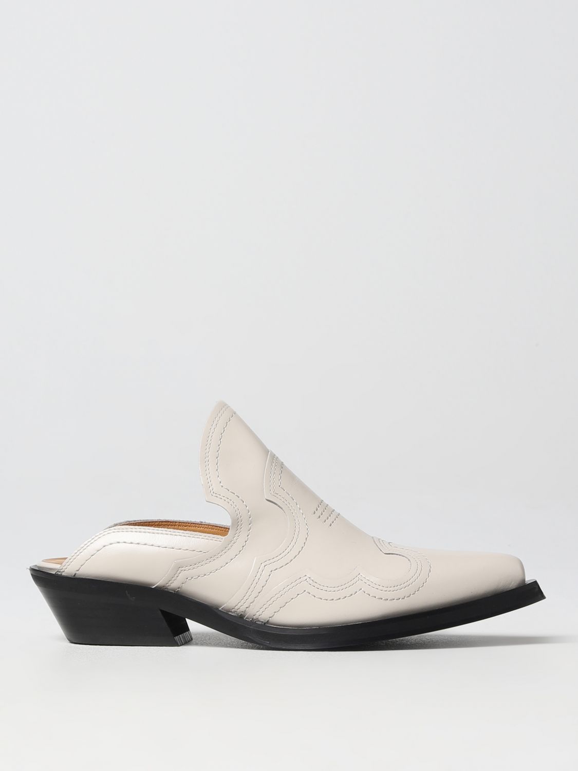 Ganni Flat Shoes GANNI Woman colour White