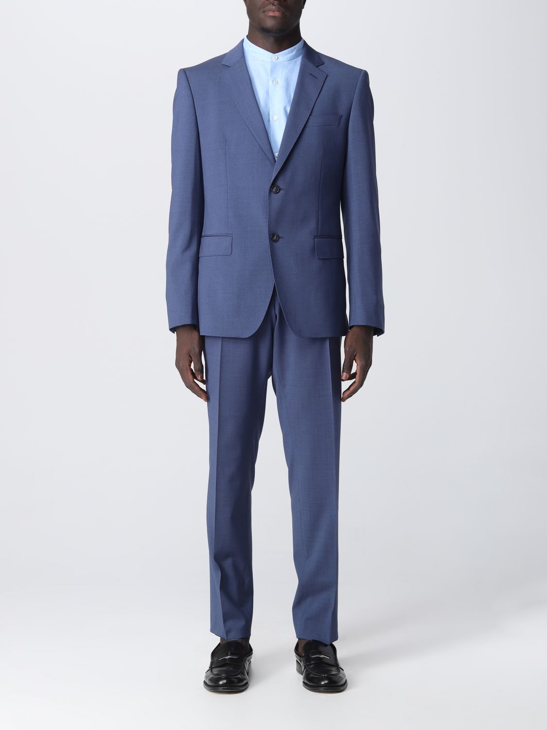 BOSS Suit BOSS Men colour Blue