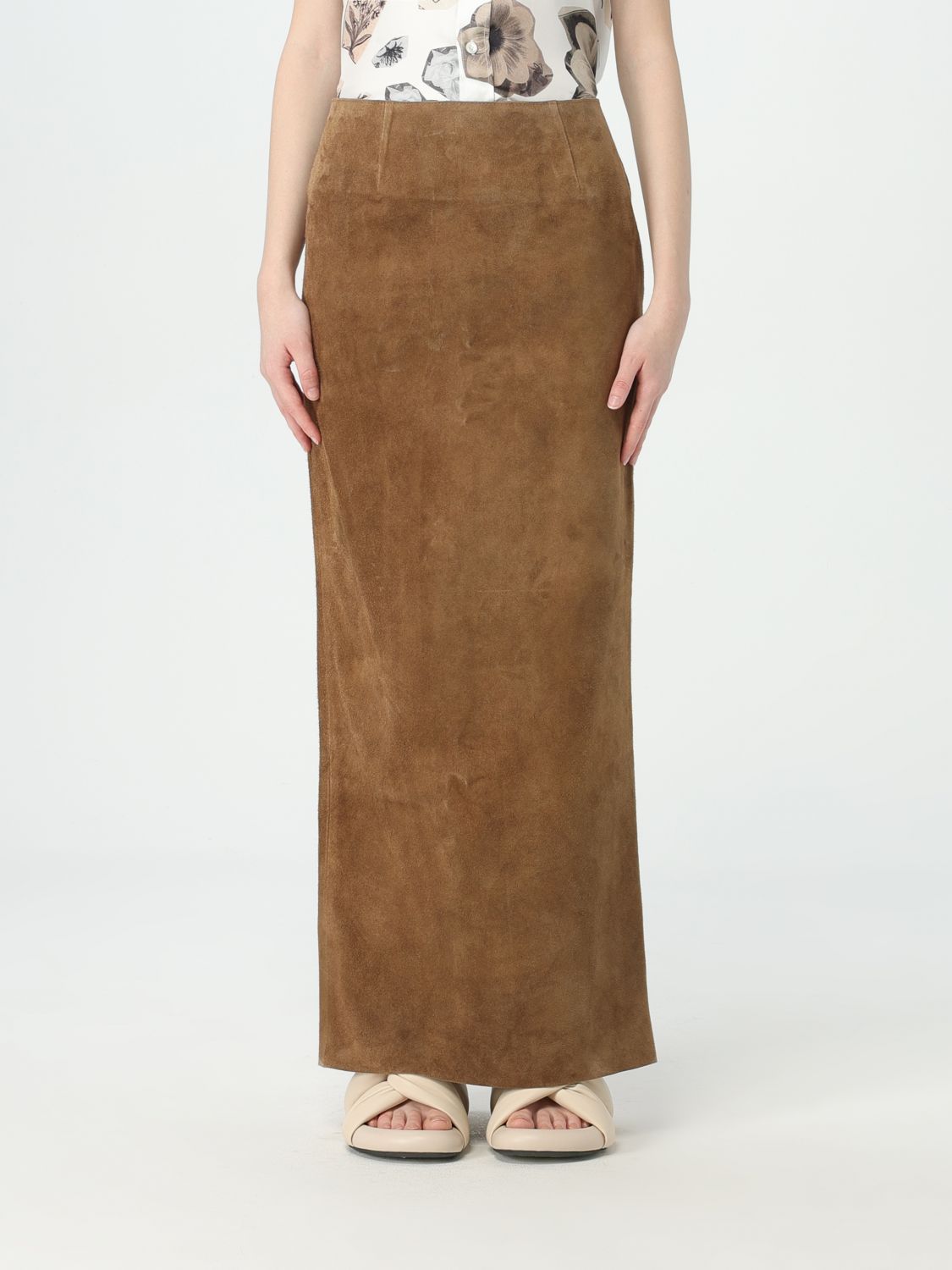 Marni Skirt MARNI Woman color Mud
