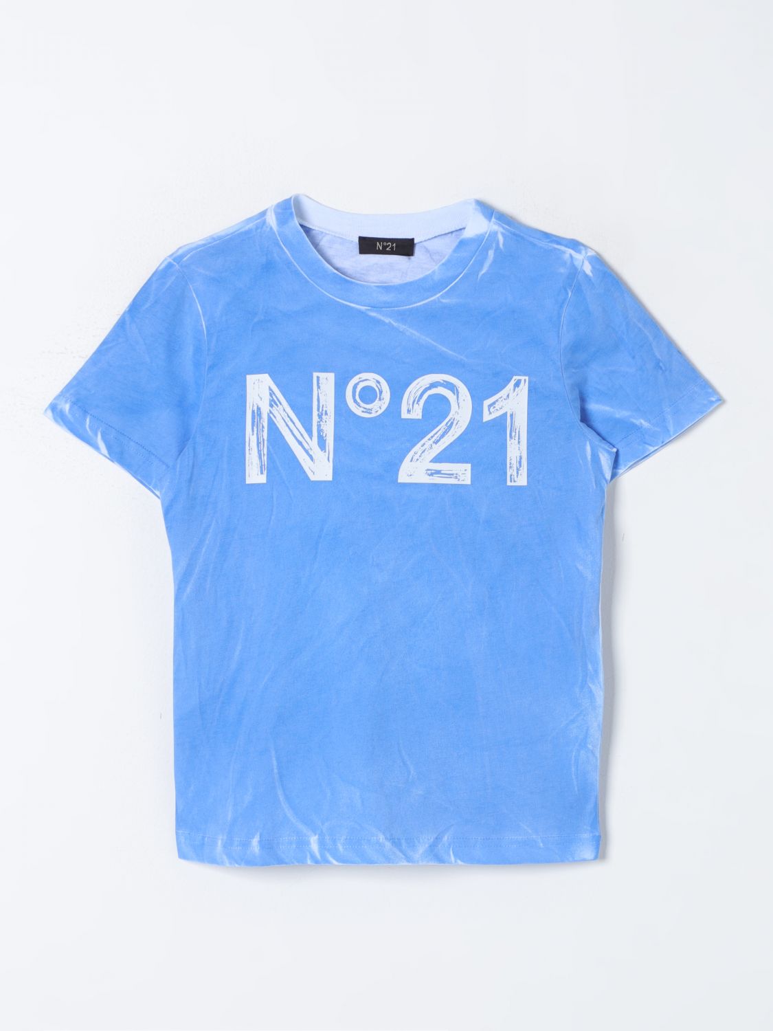 N° 21 T-Shirt N° 21 Kids colour Blue