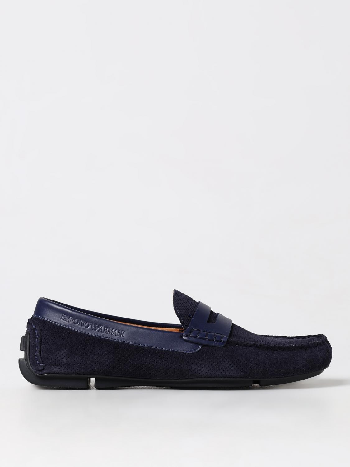 Emporio Armani Loafers EMPORIO ARMANI Men color Blue