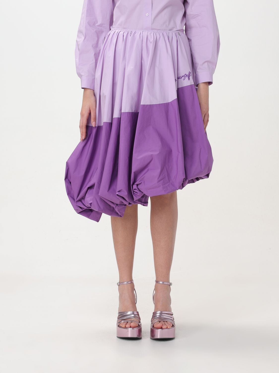 Actitude Twinset Skirt ACTITUDE TWINSET Woman color Lavander