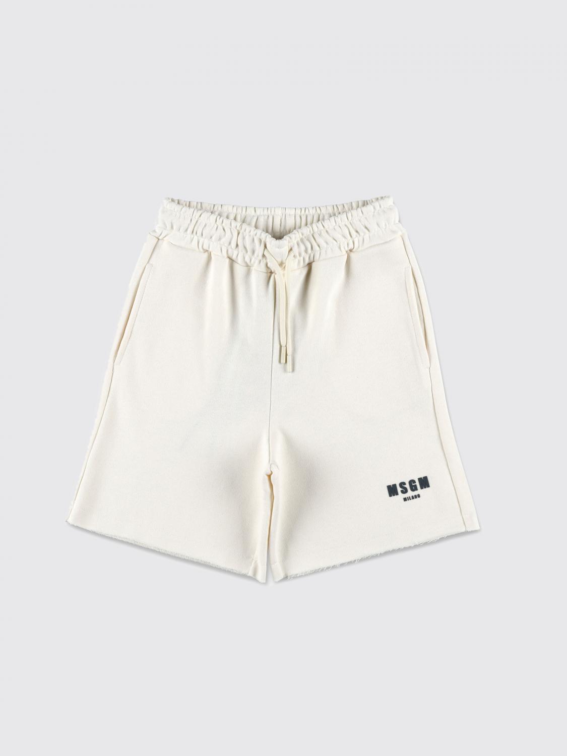 Msgm Kids Shorts MSGM KIDS Kids color Cream