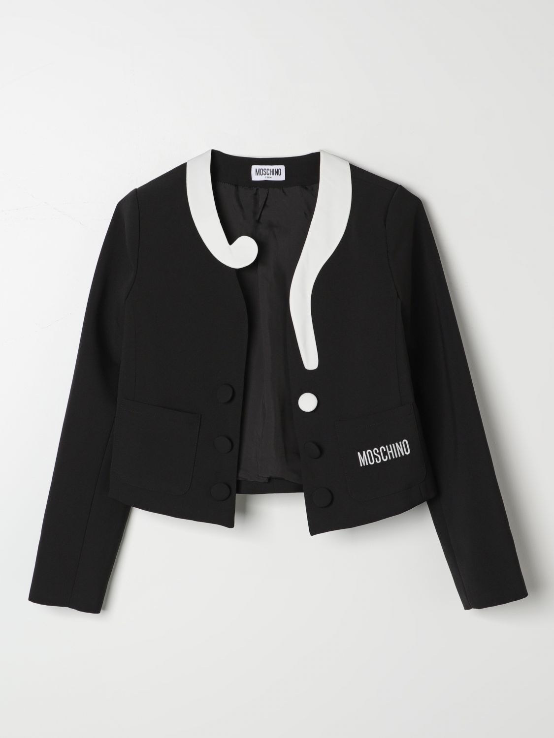  Jacket MOSCHINO KID Kids colour Black