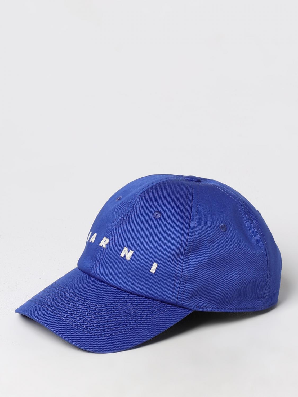 Marni Hat MARNI Men color Blue