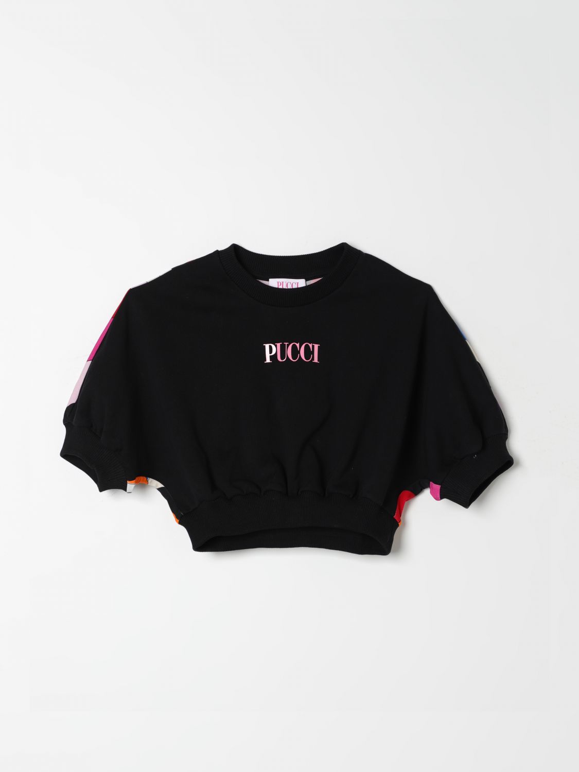 Emilio Pucci Junior Jumper EMILIO PUCCI JUNIOR Kids colour Black