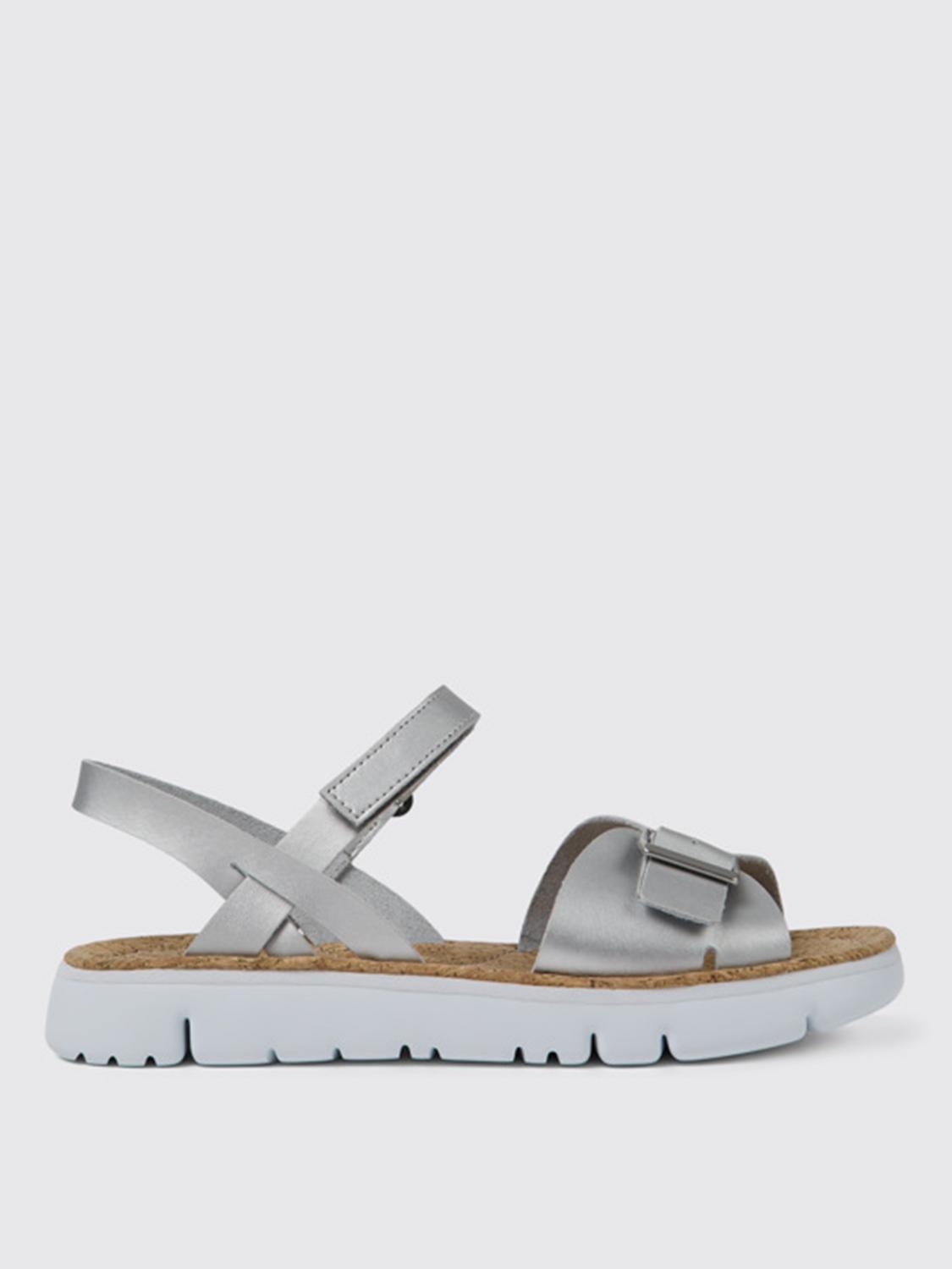 Camper Flat Sandals CAMPER Woman colour Grey