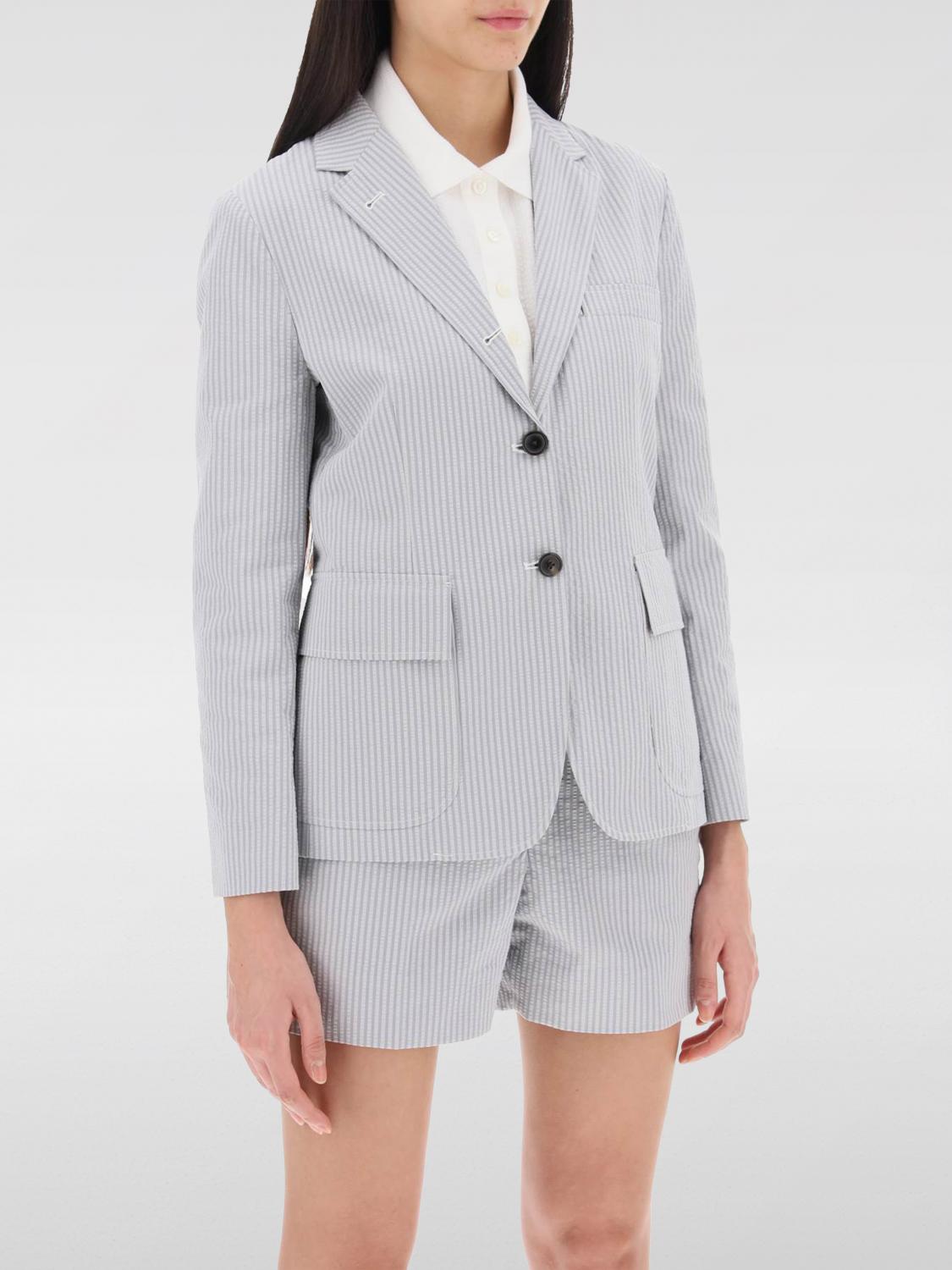 Thom Browne Blazer THOM BROWNE Woman color Striped