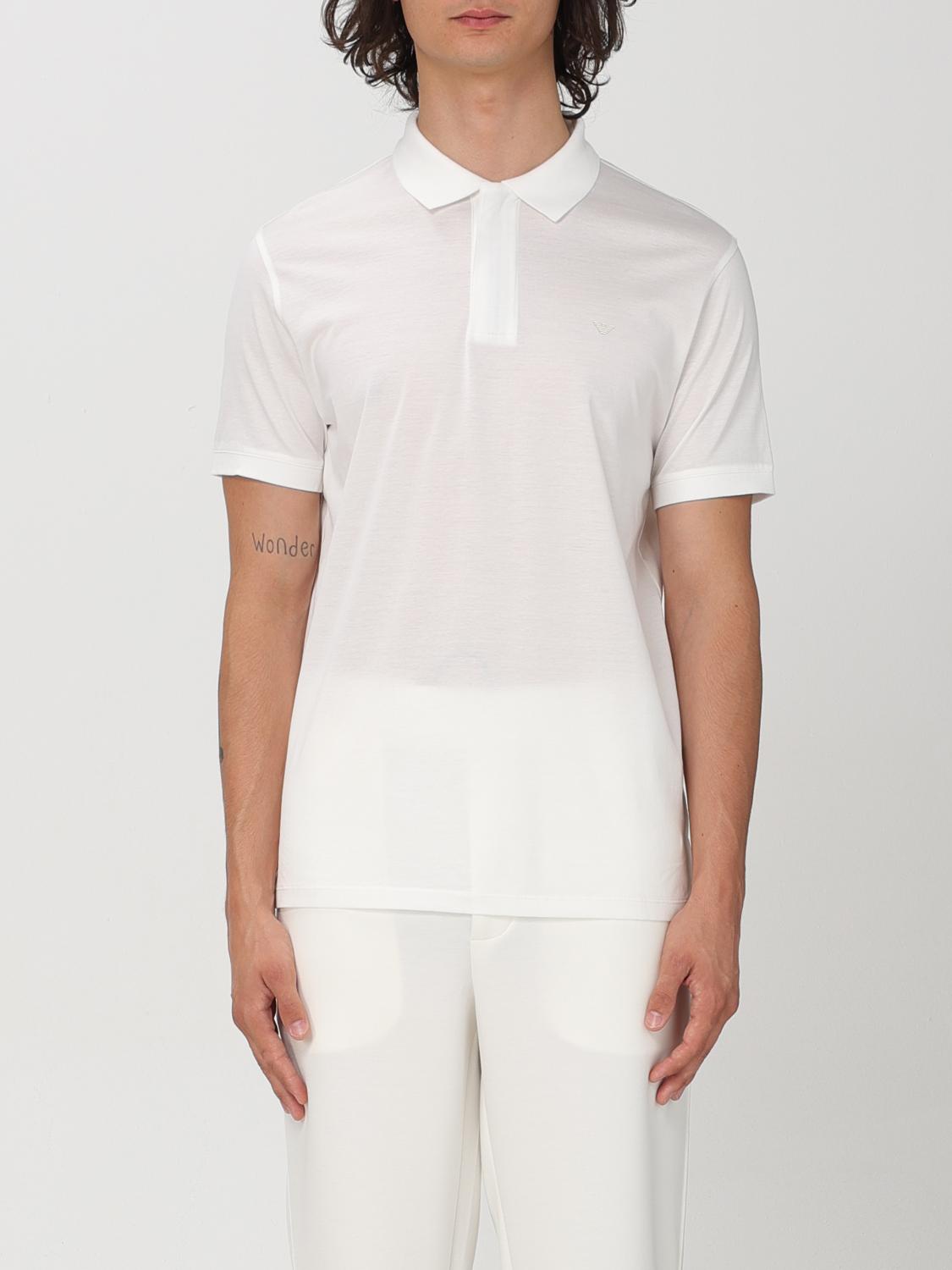 Emporio Armani Polo Shirt EMPORIO ARMANI Men color White