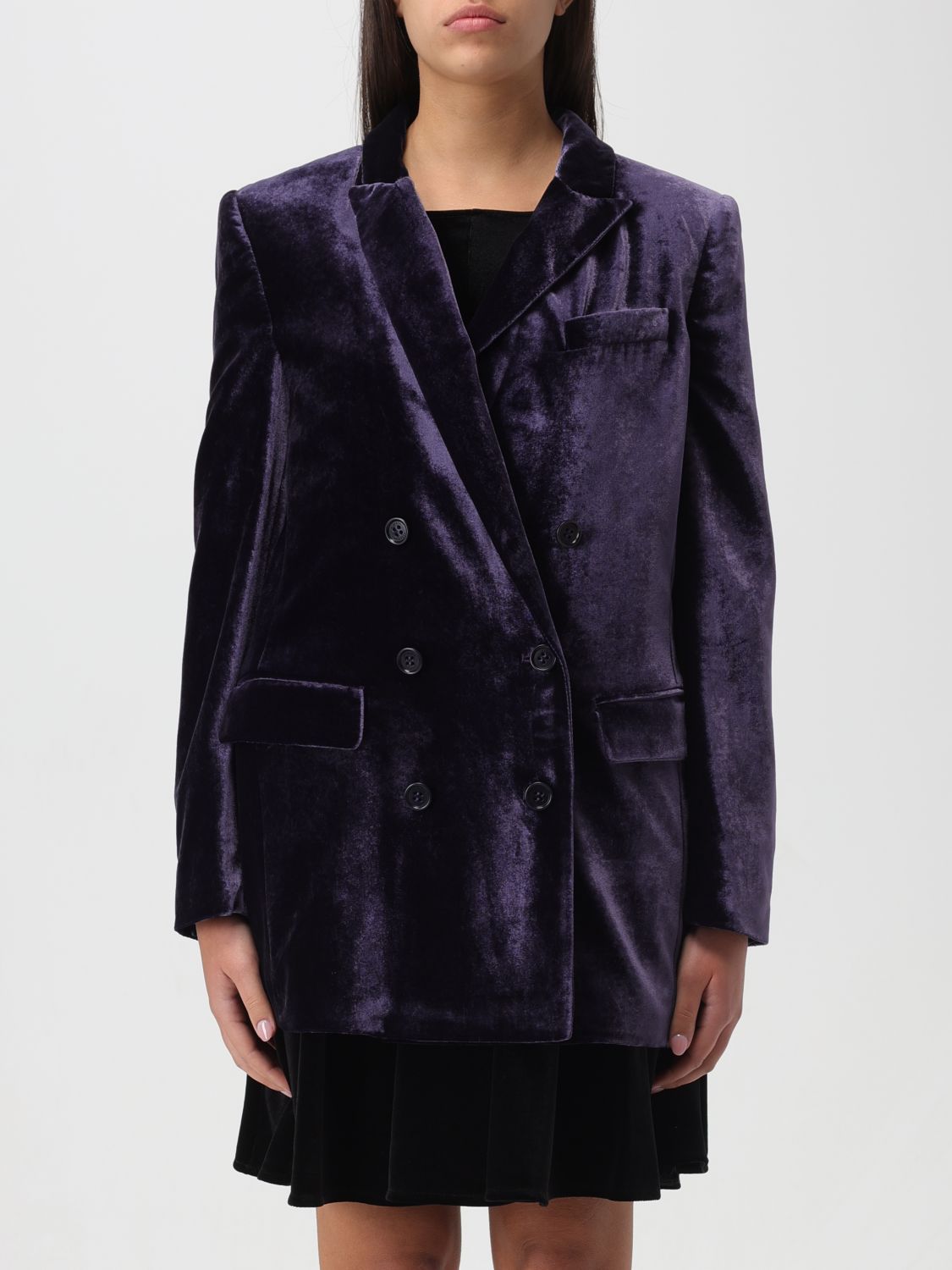 Alberta Ferretti Jacket ALBERTA FERRETTI Woman colour Violet