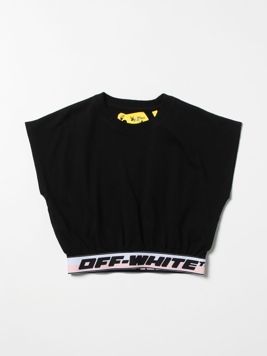 OFF-WHITE Off White cropped top with logo