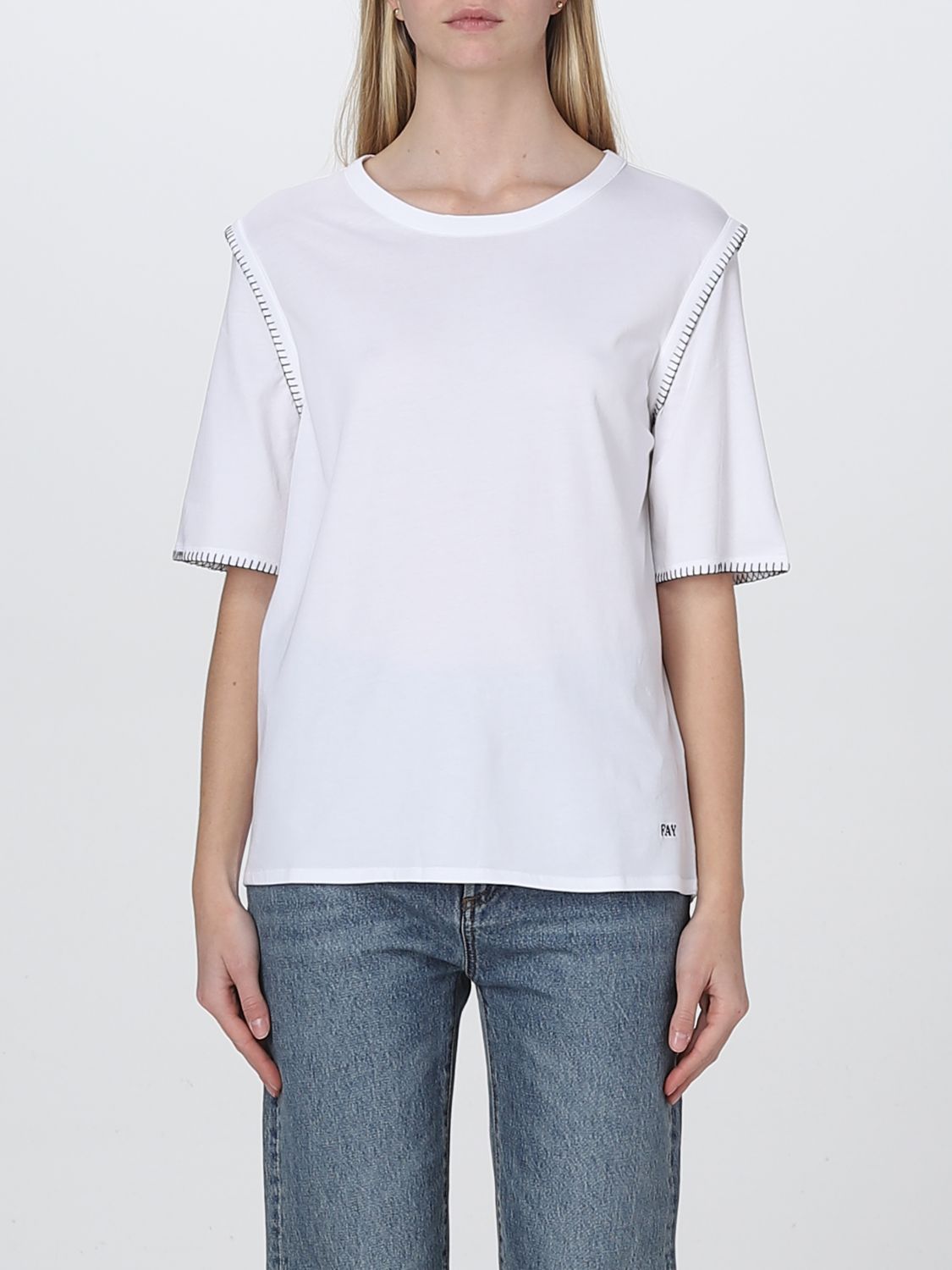 Fay T-Shirt FAY Woman colour White