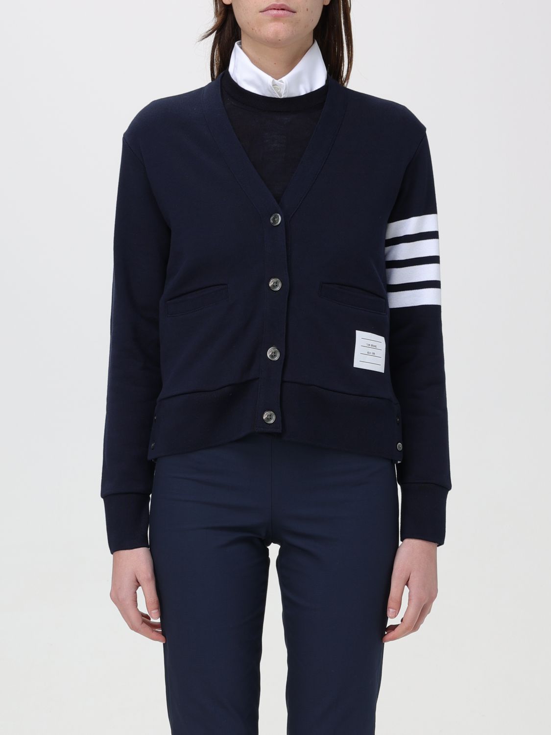 Thom Browne Jumper THOM BROWNE Woman colour Navy