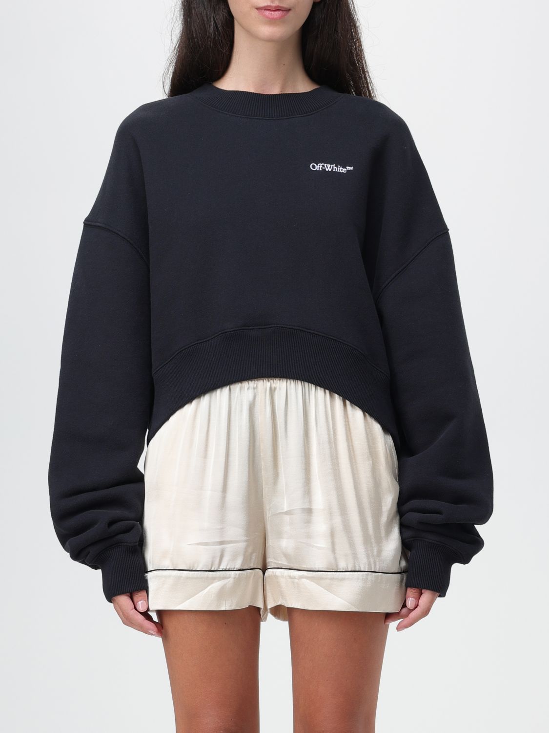 OFF-WHITE Sweatshirt OFF-WHITE Woman colour Black