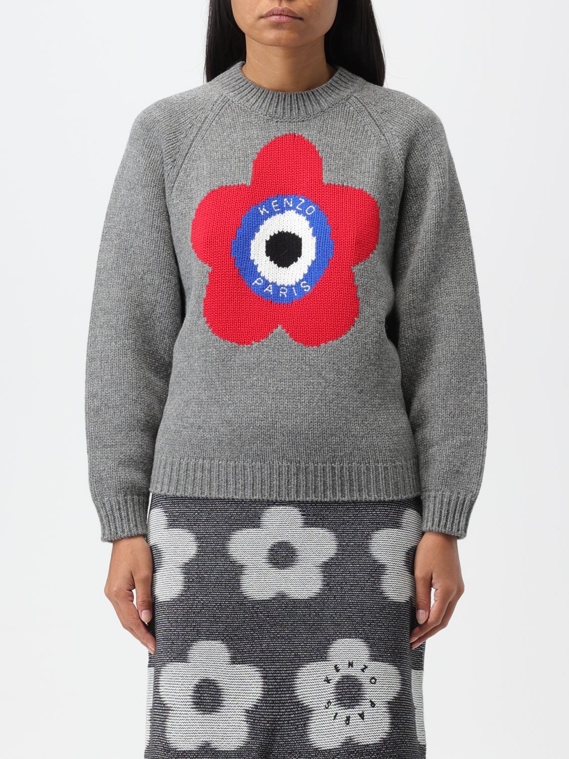 Kenzo Jumper KENZO Woman colour Grey