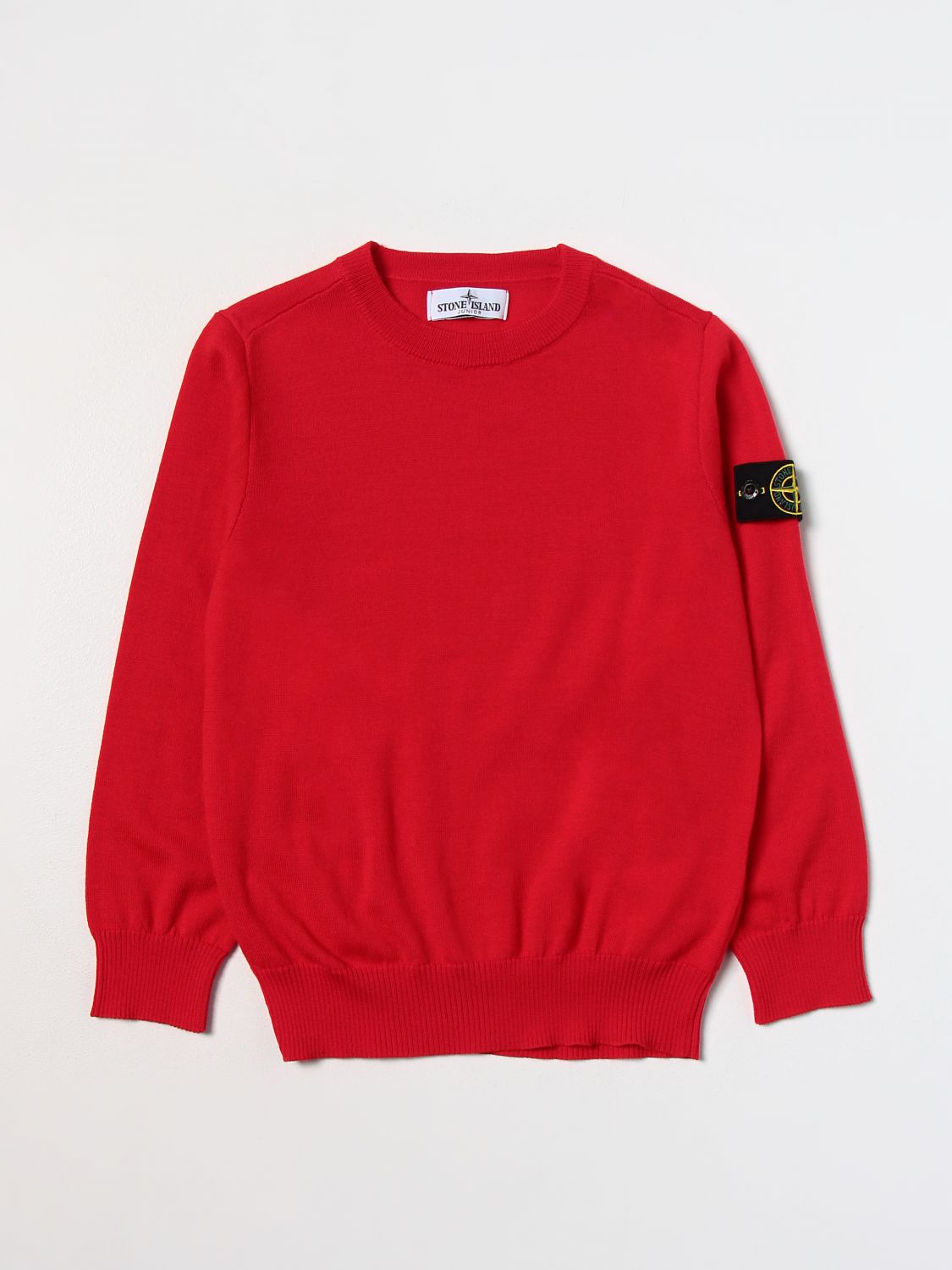 Stone Island Junior Jumper STONE ISLAND JUNIOR Kids colour Red