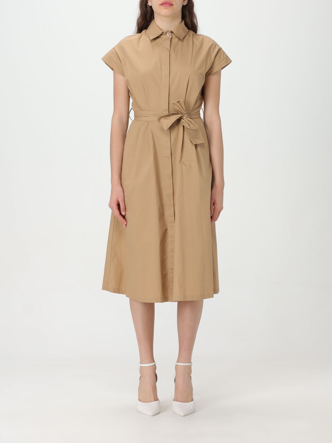 Liu Jo Dress LIU JO Woman colour Leather