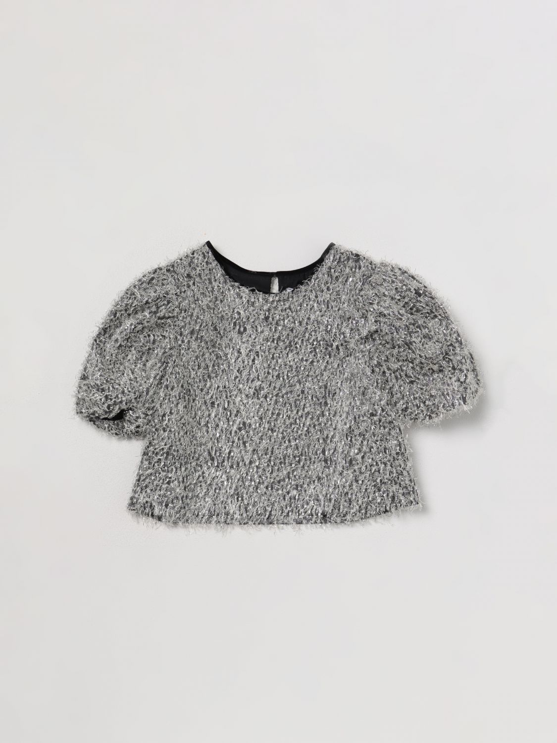 Monnalisa Top MONNALISA Kids colour Silver