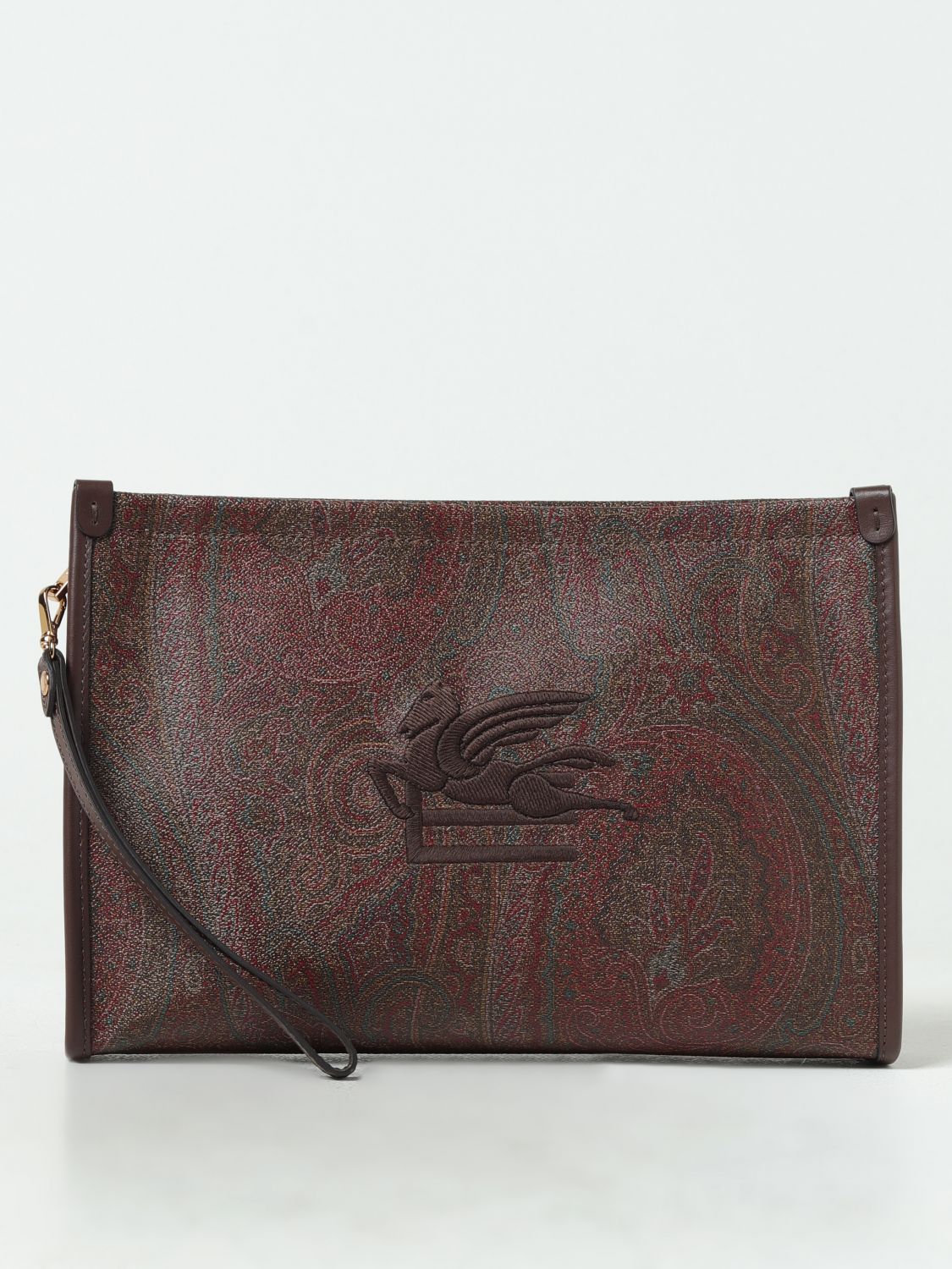 Etro Clutch ETRO Woman colour Brown