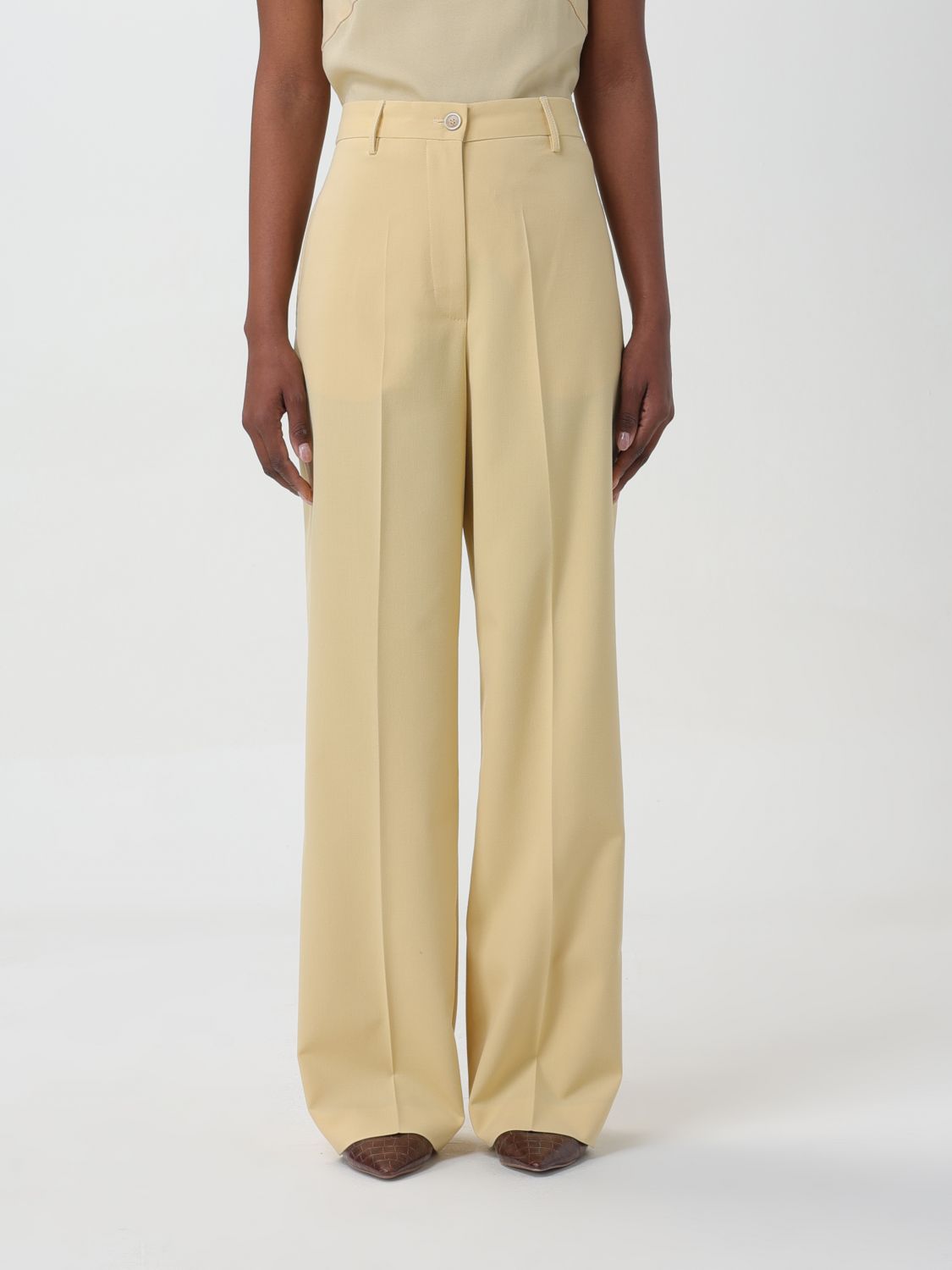 Fabiana Filippi Trousers FABIANA FILIPPI Woman colour Yellow