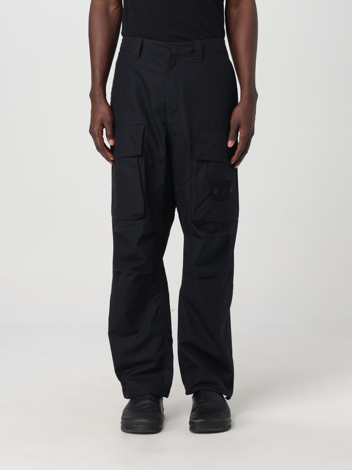 Stone Island Trousers STONE ISLAND Men colour Black